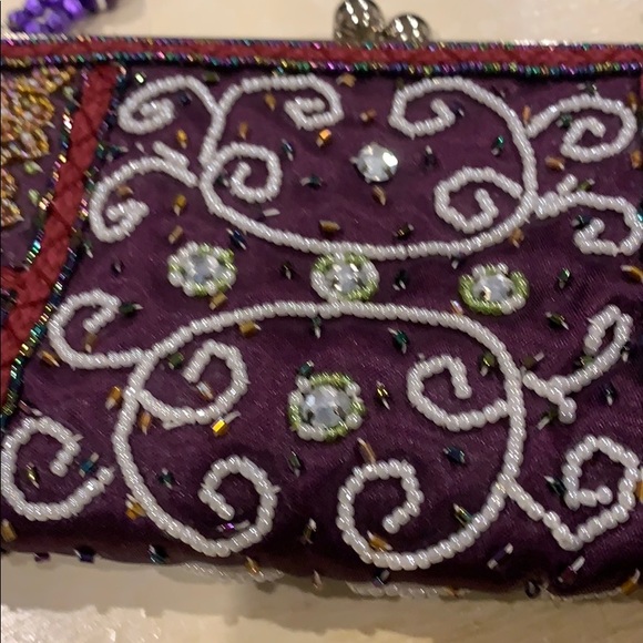 Vintage Evening Beaded Evening Bag - Picture 3 of 5